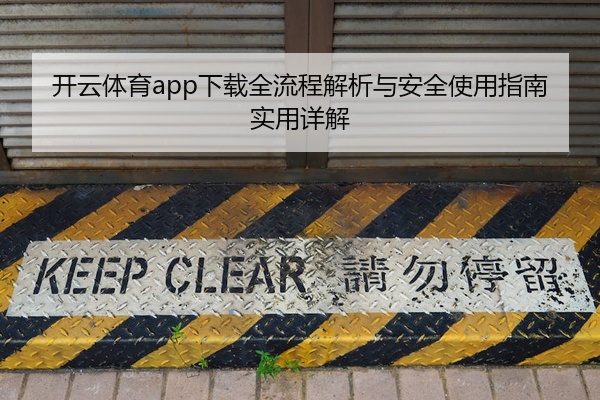 开云体育app下载全流程解析与安全使用指南实用详解